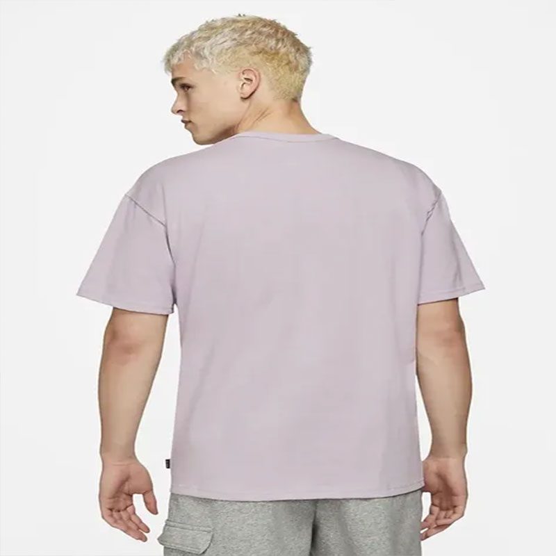 تیشرت مردانه نایک مدل DB3193-576 | Nike Sportswear Premium Essential رنگ یاسی