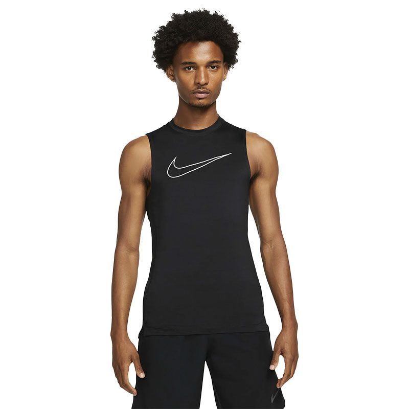 رکابی ورزشی مردانه نایک Pro Dri-FIT مدل DD1988-010 رنگ مشکی