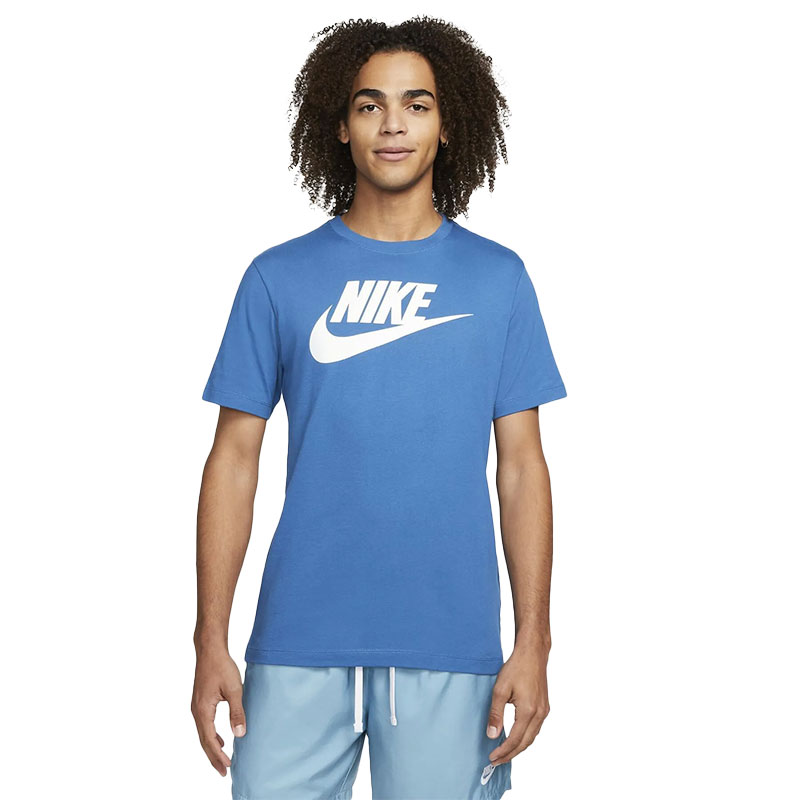 تی‌شرت مردانه نایک مدل Sportswear Club کد AR5004-408 رنگ آبی تیره