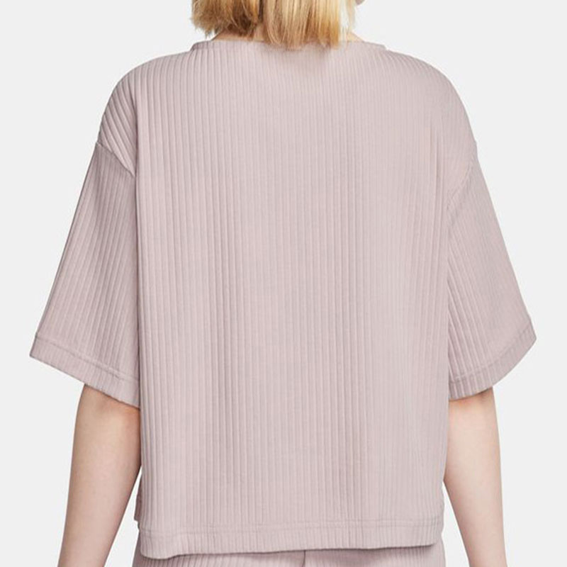 تیشرت زنانه نایک مدل Sportswear Ribbed Jersey کد DV7870-272