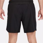 شلوارک ورزشی مردانه نایکی Challenger Dri-FIT مشکی ۱۸ سانتیمتری مدل DV9359-010