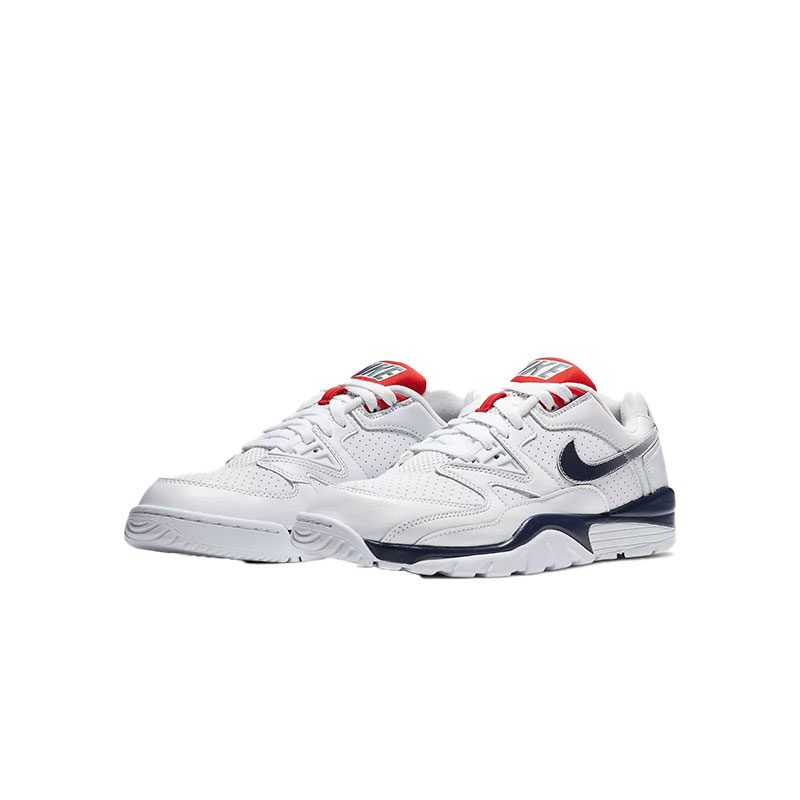 کفش مردانه نایک Air Cross Trainer 3 Low مدل CN0924-100 سفید سرمهای