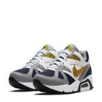 کفش نایک Air Structure Triax 91 مدل DB1549-400 رنگ سرمه‌ای و زرد لیمویی