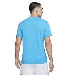 تی‌شرت ورزشی مردانه نایک Dri-FIT مدل AR6029-447 رنگ آبی لیزری