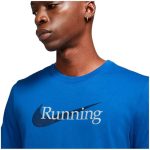 تی‌شرت مردانه نایک Dri-FIT مدل CW0945-481 رنگ آبی سلطنتی