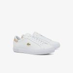 کفش زنانه Lacoste Powercourt سفید 748SFA0002‑2J8 | طراحی مدرن و مینیمال