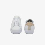 کفش زنانه Lacoste Powercourt سفید 748SFA0002‑2J8 | طراحی مدرن و مینیمال