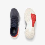 کفش مردانه Lacoste Neo Run Lite مشکی/سفید/قرمز مدل 47SMA0034‑7A2