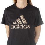 تیشرت زنانه مشکی آدیداس IT1425 مناسب استفاده روزمره