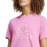 تی‌شرت زنانه صورتی آدیداس مدل IS4257 سبک و راحت