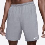 شورت ورزشی مردانه نایک Dri-FIT Challenger 9 اینچ مدل CZ9064-084 رنگ خاکستری