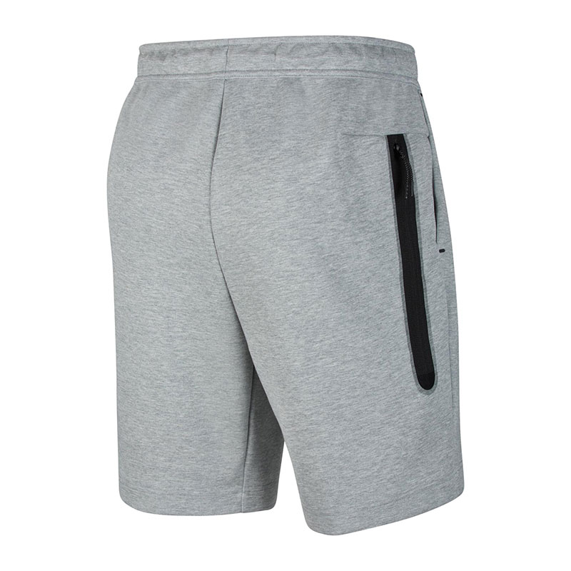 شلوارک مردانه نایک Tech Fleece مدل CU4503-063 خاکستری