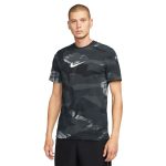 تی‌شرت مردانه نایک Dri-FIT Camo AOP مدل DR7571-010 رنگ مشکی