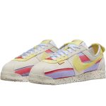 کفش زنانه نایک مدل Cortez SP کد DR1413-100 رنگ سفید لیمویی خاکستری