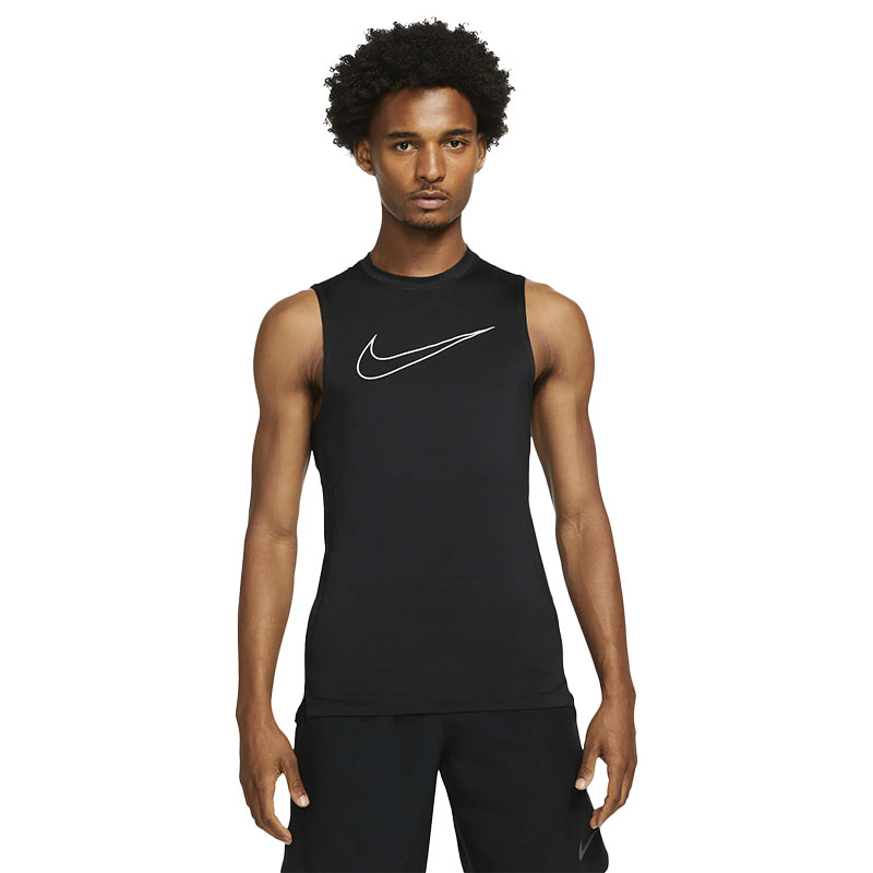 رکابی ورزشی مردانه نایک Pro Dri-FIT مدل DD1988-010 رنگ مشکی