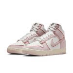 کفش زنانه نایک مدل Dunk High 1985 کد DQ8799-100 رنگ سفید رز