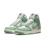 کفش نایکی مدل Dunk High 1985 Enamel Green کد DV1143-300 رنگ سفید سبز