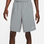 شلوارک مردانه نایکی Challenger Dri-FIT طوسی ۲۳ سانتی‌متری مدل DV9365-084