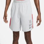 شلوارک ورزشی مردانه نایکی Dri-FIT Challenger GFX سفید مدل DV9368-077