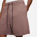 شلوارک مردانه نایکی Tech Fleece قهوه ای مدل DX0828-291