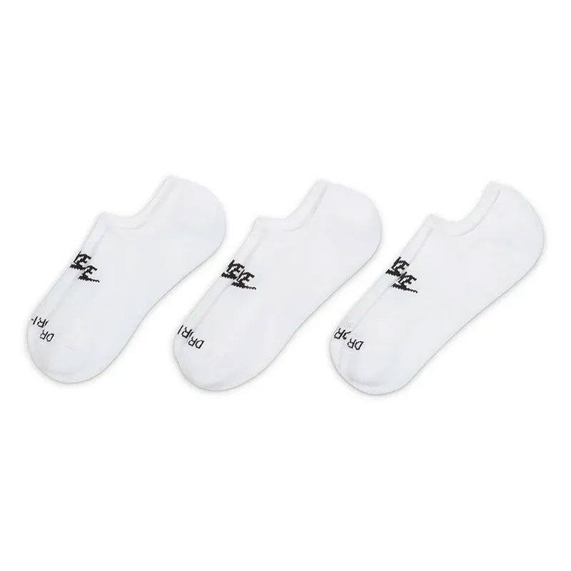 جوراب ورزشی نایک مدل Everyday Plus Cushioned Footie (3 جفت) کد DN3314-100 رنگ سفید