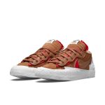 کفش نایک x sacai Blazer Low مدل DD1877-200 رنگ British Tan