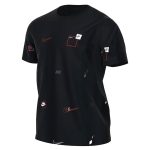 تیشرت مردانه نایک مدل Sportswear Logo All Over Print کد DN5246-010 رنگ مشکی