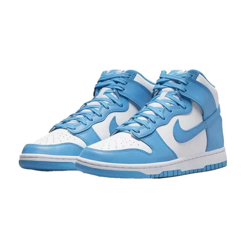 کفش ورزشی مردانه نایک مدل Dunk High Retro کد DD1399-400 رنگ آبی لیزری سفید