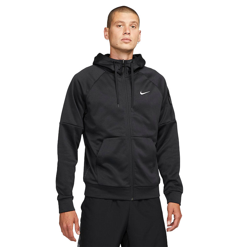 سویشرت مردانه نایک Therma-FIT Full-Zip Fitness Top مدل DQ4830-010 رنگ مشکی