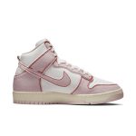 کفش زنانه نایک مدل Dunk High 1985 کد DQ8799-100 رنگ سفید رز