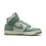کفش نایکی مدل Dunk High 1985 Enamel Green کد DV1143-300 رنگ سفید سبز