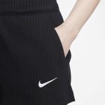 شلوارک زنانه نایکی مدل High-Waisted Ribbed Jersey کد DV7862-010