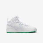 کفش نایک زنانه مدل Court Borough Mid 2 سفید طوسی CD7782-115