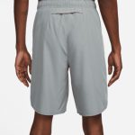 شلوارک مردانه نایکی Challenger Dri-FIT طوسی ۲۳ سانتی‌متری مدل DV9365-084