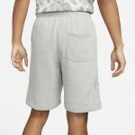 شلوارک مردانه نایکی Club Fleece خاکستری مدل DX0801-063