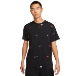 تیشرت مردانه نایک مدل Sportswear Logo All Over Print کد DN5246-010 رنگ مشکی