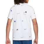 تی‌شرت مردانه نایک مدل Sportswear All Over Print کد DN5246-100 رنگ سفید