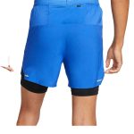 شلوارک ورزشی مردانه نایک Dri-FIT Stride Hybrid مدل DM4757-480 رنگ آبی رویال