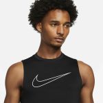 رکابی ورزشی مردانه نایک Pro Dri-FIT مدل DD1988-010 رنگ مشکی