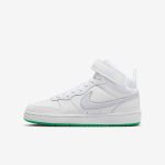 کفش نایک زنانه مدل Court Borough Mid 2 سفید طوسی CD7782-115