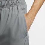 شلوارک ورزشی رانینگ مردانه نایکی Dri-FIT طوسی ۷ اینچ مدل DV9344-084