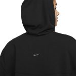هودی زنانه نایک مدل Yoga Dri-FIT Fleece کد DM7033-010 رنگ مشکی