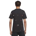 تیشرت مردانه نایک مدل Sportswear Logo All Over Print کد DN5246-010 رنگ مشکی
