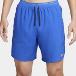 شلوارک ورزشی مردانه نایک Dri-FIT Stride Hybrid مدل DM4761-480 رنگ آبی رویال
