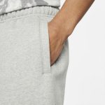 شلوارک مردانه نایکی Club Fleece خاکستری مدل DX0801-063