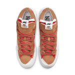 کفش نایک x sacai Blazer Low مدل DD1877-200 رنگ British Tan