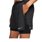 شلوارک ورزشی مردانه نایک Dri-FIT Stride Hybrid مدل DM4757-010 رنگ مشکی