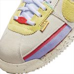 کفش زنانه نایک مدل Cortez SP کد DR1413-100 رنگ سفید لیمویی خاکستری