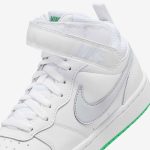 کفش نایک زنانه مدل Court Borough Mid 2 سفید طوسی CD7782-115