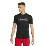 تیشرت دویدن مردانه نایکی Dri-FIT مشکی NIKE FJ2362-010